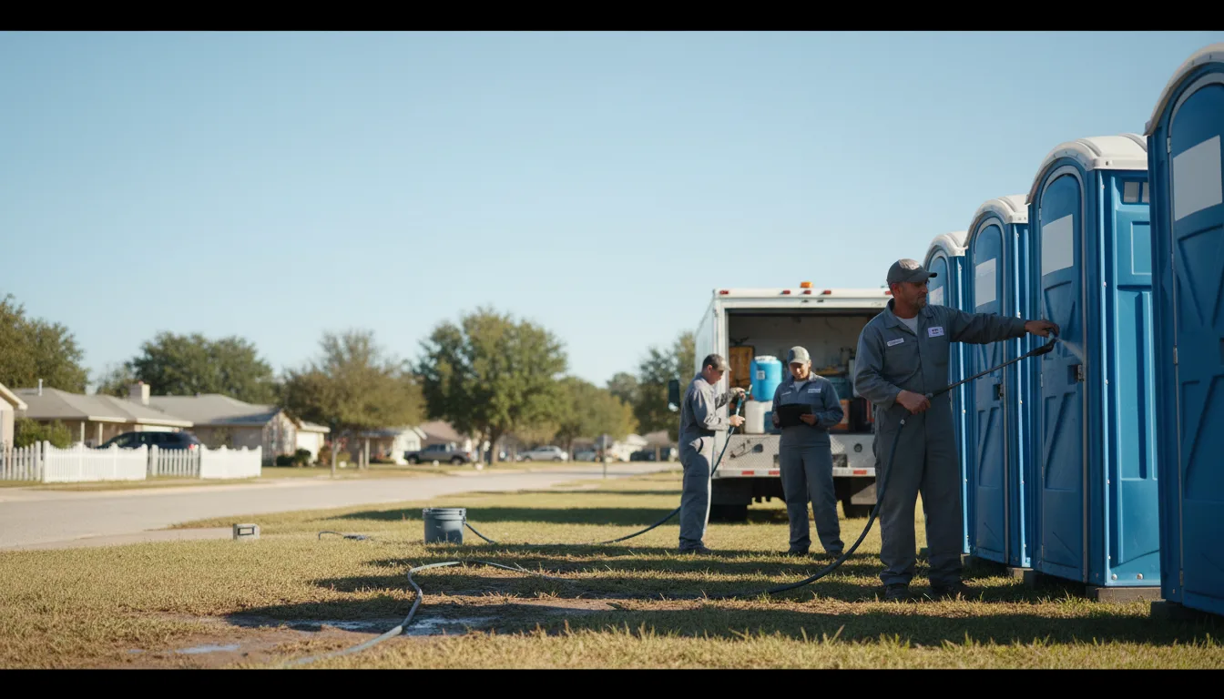 Long-Term Portable Toilet Rental in Scarville, IA near me